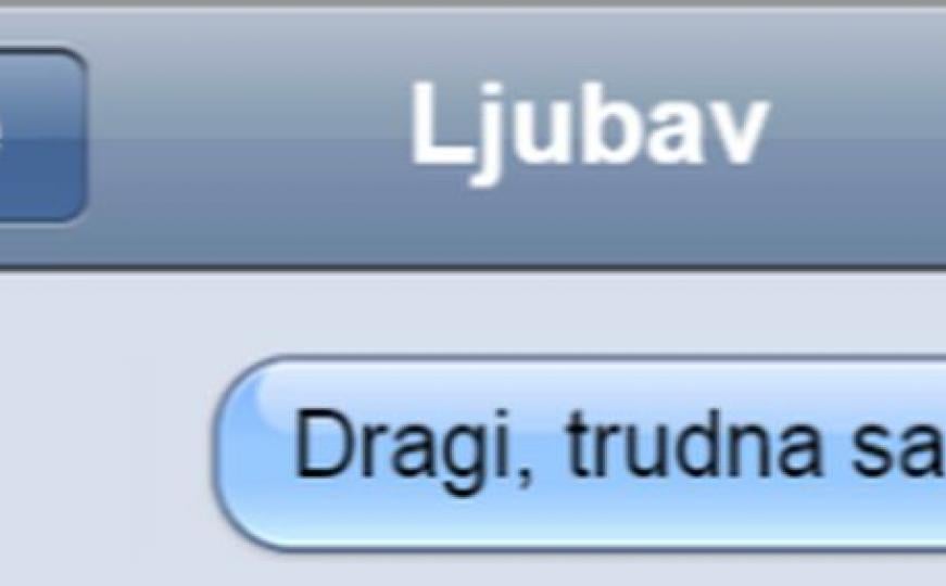 Dragi, trudna sam...