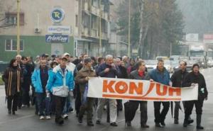 Radnici Konjuha prekinuli štrajk: Za 15 dana bit će penzionirani
