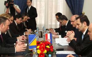 Susretom s Crnadkom hrvatski ministar Kovač počeo zvaničnu posjetu BiH