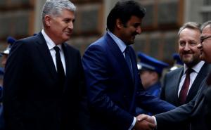 FOTO: Pogledajte kako je emir Katara dočekan u Sarajevu