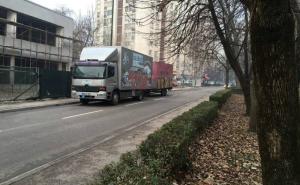 FOTO: Kamionski parking papak na Grbavici