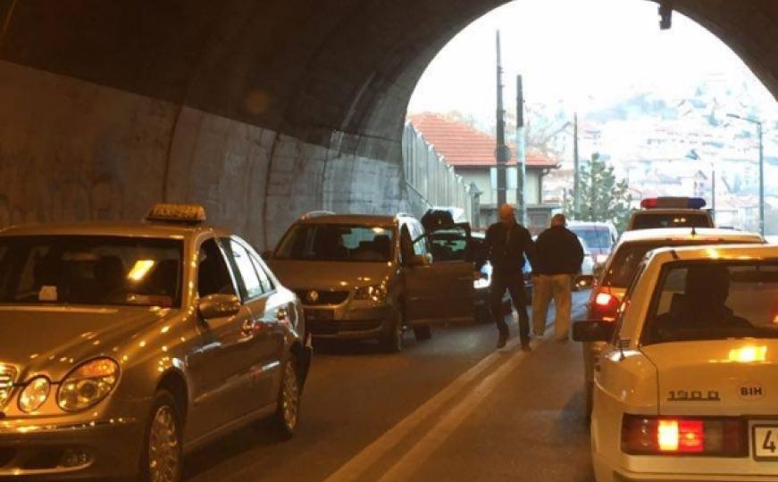 Sarajevo: Lančani sudar u tunelu na Ciglanama