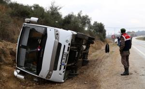 Saobraćajna nesreća u Antalyji: Lakše povrijeđeno 20 fudbalera (FOTO)