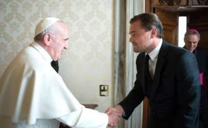 Nakon susreta sa Leonardom DiCaprijem, Papa će se pojaviti na filmu