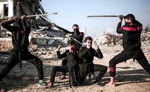 Ninje žive i u Palestini: Vježbama i mačevima protiv surove realnosti (FOTO)