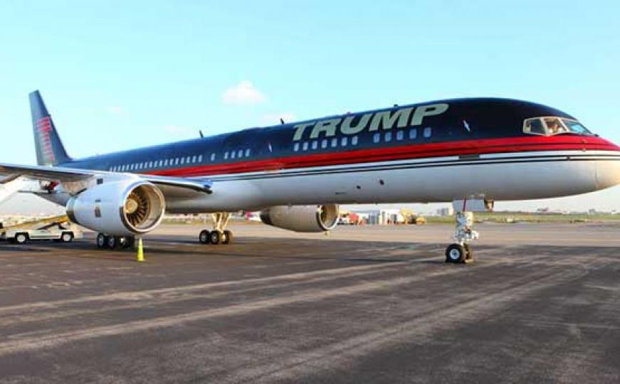 Zbog problema s motorom: Avion Donalda Trumpa prinudno sletio u Nashville