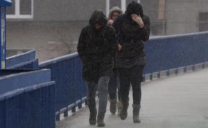 FOTO: Nevrijeme na Makarskom primorju, na Biokovu 40-ak centimetara snijega