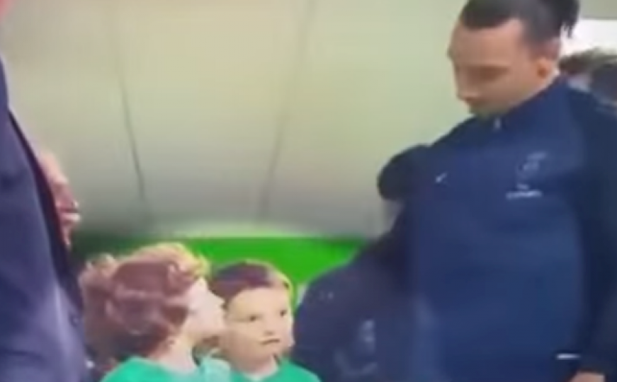 Veliki je igrač, ali i veliki čovjek Zlatan Ibrahimović (VIDEO) 