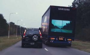 Za sigurno preticanje vozila: 'Transparentni kamion' spreman za probnu vožnju