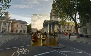 Panika u Londonu tokom snimanja filma