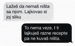 Lajkovao si joj sliku