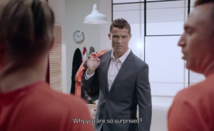 Cristiano Ronaldo u novoj smiješnoj reklami (VIDEO)