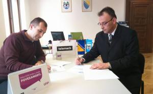 Telemach donirao Vijećnici besplatnu uslugu interneta i tri LCD-a