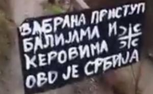 Prijetnje kod Doboja: Zabranjen pristup balijama i kerovima, ovo je Srbija (VIDEO)