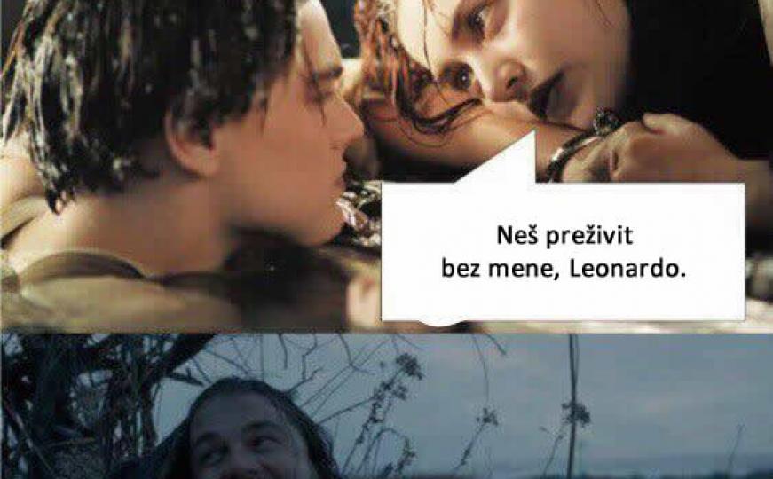 Neš preživit bez mene, Leonardo!