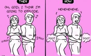 FOTO: Drastične razlike - početak veze vs. duga veza