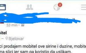Prodajem mobitel, ove je širine i dužine