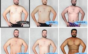 Ljepota je relativan pojam: Kako njegovo tijelo izgleda fotošopirano u 18 zemalja (FOTO)