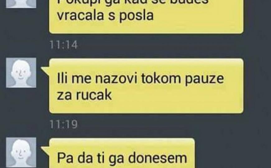 Zaboravila si mobitel