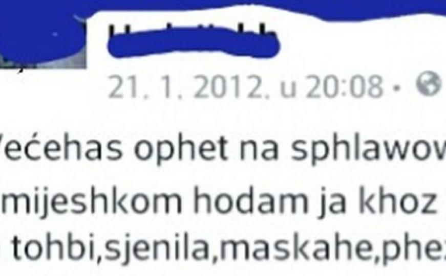 Facebook post jedne djevojke koja ide na splavove