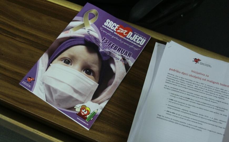 Parlament FBiH: Inicijativa za podršku u liječenju djece oboljele od malignih bolesti (FOTO)
