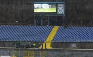 Pogledajte kako stadion Grbavica izgleda uoči velikog derbija sa Širokim (VIDEO)