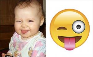 Bebe koje imitiraju popularne emojije sa Facebook-a (FOTO)