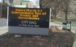 Gradonačelnik Hamiltona čestitao Dan nezavisnosti BiH!