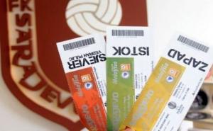 Fudbalski klub Sarajevo u subotu zaradio 20.000 maraka od prodaje ulaznica