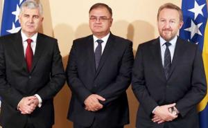 Članovi Predsjedništva BiH u zvaničnoj posjeti Republici Hrvatskoj