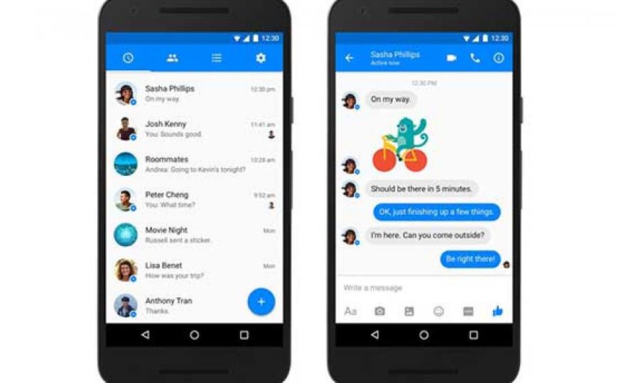 Evo kako će izgledati nova verzija Facebook Messengera