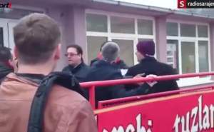 Predsjednik Slobode nasrnuo na Dinu Selimovića (VIDEO)