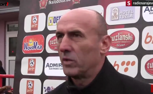 Nepristojni novinar 'napao' Ješića, trener Sarajeva mu poručio 'da se nauči ponašati' (VIDEO)