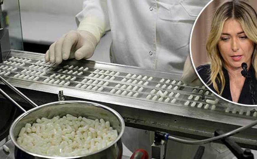 Šta je meldonij, droga zbog koje je 'pala' Maria Sharapova: Zabrana bi mogla uzrokovati smrti