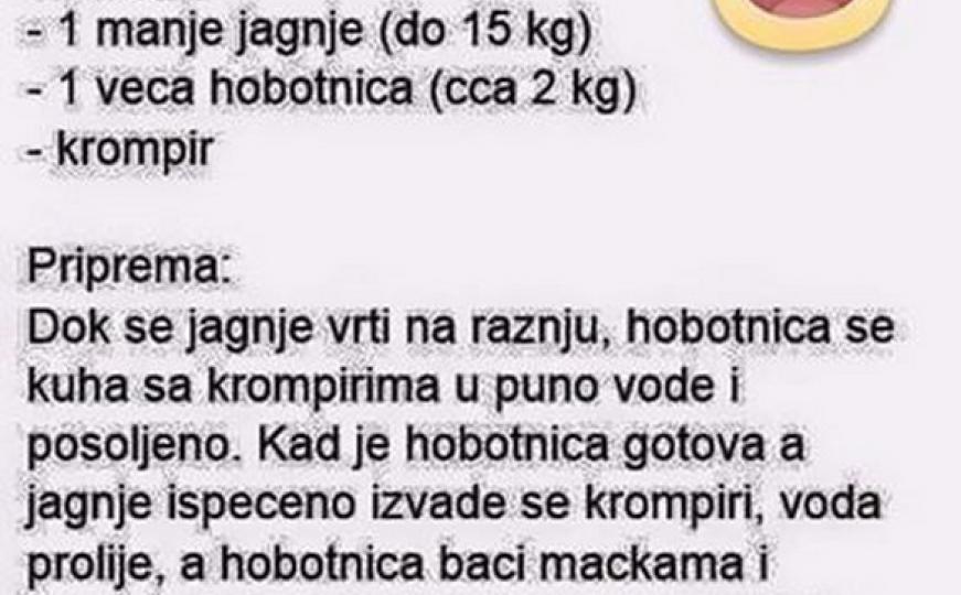 Hobotnica na bosanski način