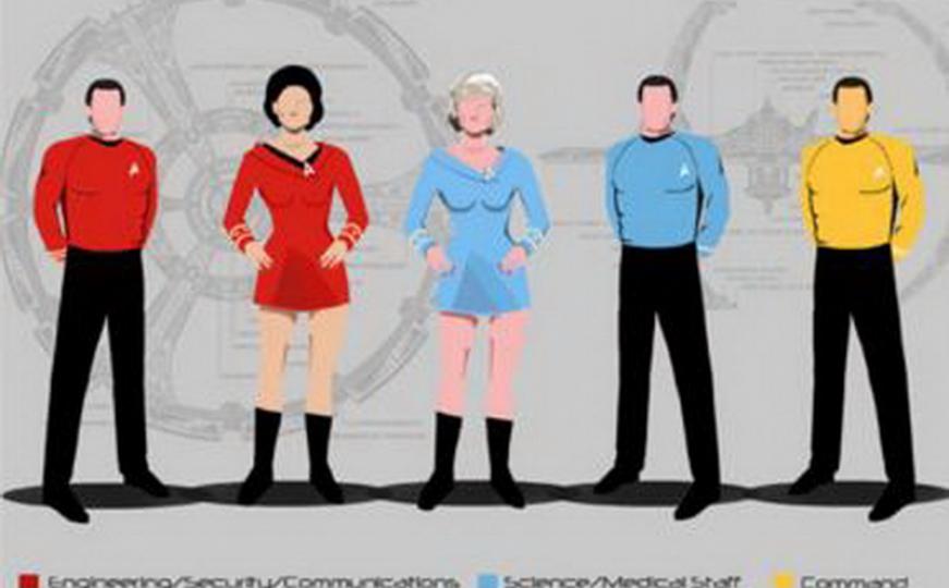 Serija koja je rušila tabue: Tajna uniformi čuvenog SF serijala Star Trek (FOTO)