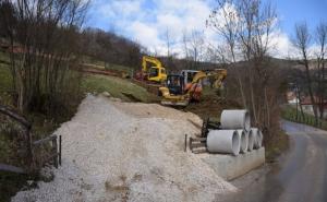 Počeli radovi na sanaciji klizišta na Nahorevu