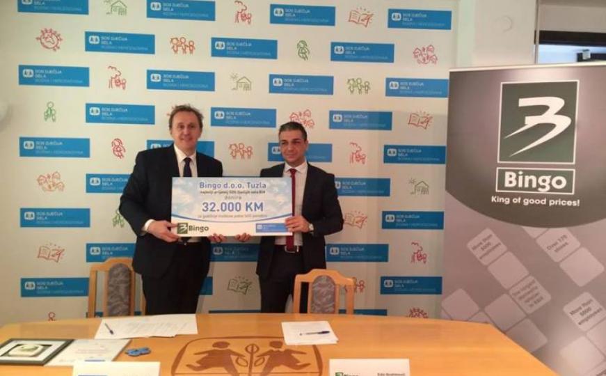 FOTO: Bingo donirao 32.000 maraka SOS Dječijim selima BiH