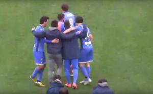 Mulalić i fudbaleri Željezničara strastveno proslavili pobjedu (VIDEO)