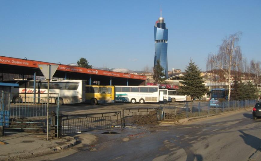 Lančani udes kod autobuske stanice u Sarajevu