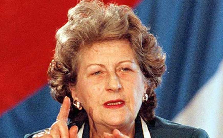 Biljana Plavšić: Clinton kriv za zločin u Srebrenici