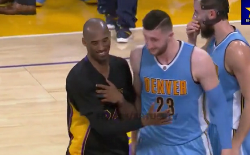 Pogledajte kako se Juka Nurkić oprostio od Kobe Bryanta (VIDEO)