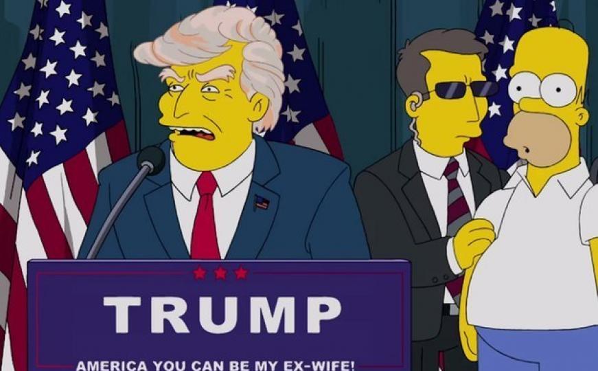 Prije 16 godina Simpsonovi predvidjeli da će Trump biti predsjednik SAD-a (VIDEO)