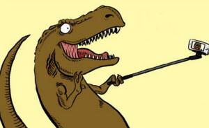 Novi hit među 'selfie' ljubiteljima: T-Rex ruke