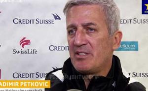 Vladimir Petković: Lijepo je vidjeti stare poznanike, želimo dominirati i pobijediti (VIDEO)