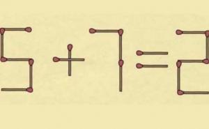 Mozgalica: Koju šibicu treba premjestiti?