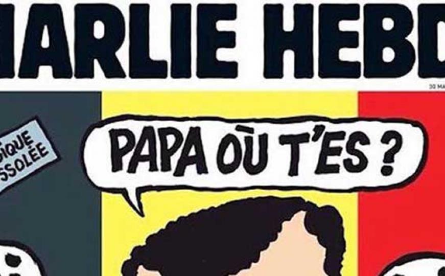 Charlie Hebdo izazvao gnjev naslovnicom o terorističkim napadima u Briselu