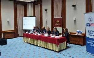 FOTO: Predstavljena Dijagnostička procjena sistema izvršenja pravosnažnih potraživanja u BiH 