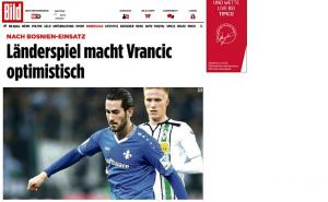 Mario Vrančić za Bild: Nastup za reprezentaciju BiH dao mi je samopouzdanje