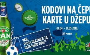 Pan vas poziva na Evropsko prvenstvo: Kodovi na čepu, karte u džepu!